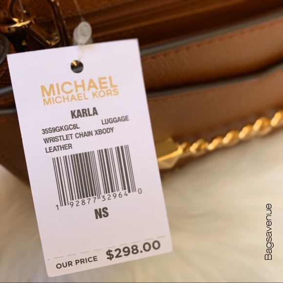 Michael kors Karla wristlet chain crossbody luggag - Picture 4 of 8